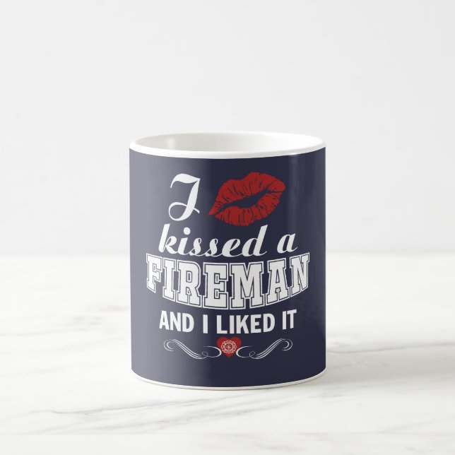 Taza De Café Besé a un BOMBERO (Centro)