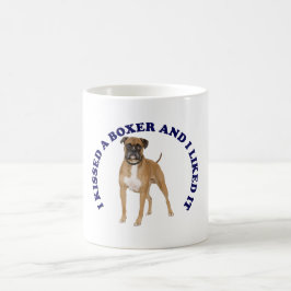 Taza De Café Besé a un Boxer
