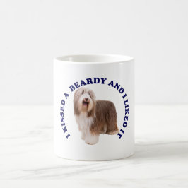 Taza De Café Besé a un collie con barba