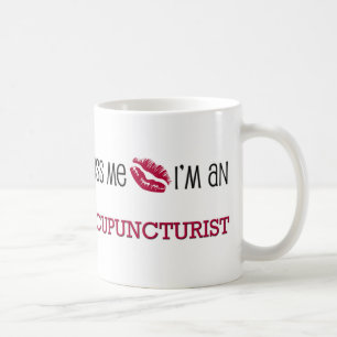 Taza De Café Béseme que soy ACUPUNCTURIST