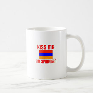 Taza De Café Béseme que soy armenio