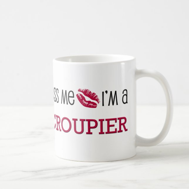 Taza De Café Béseme que soy CRUPIÉ (Derecha)