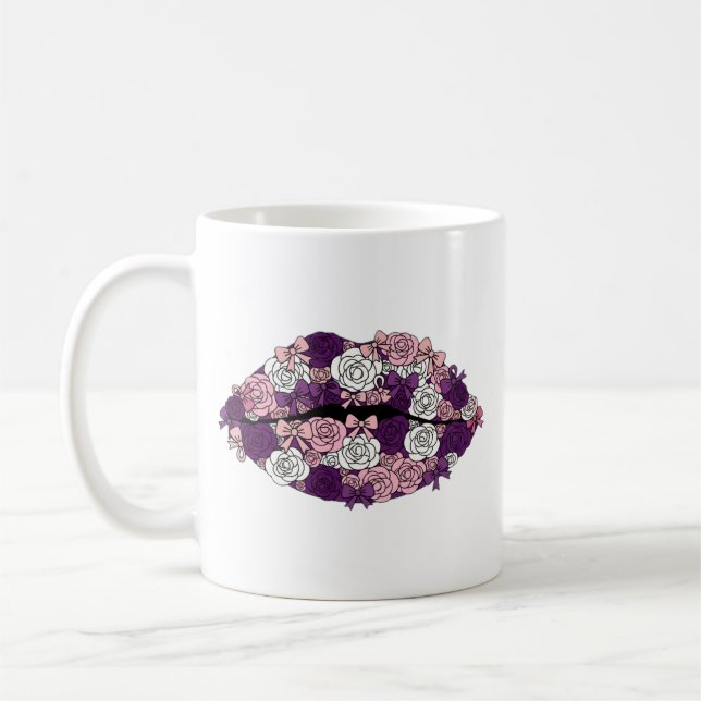 Taza De Café Beso de amatista (Izquierda)