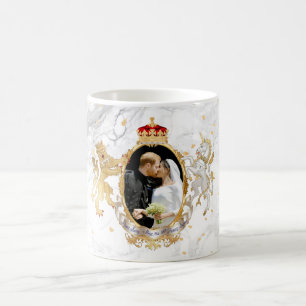TAZA DE CAFÉ BESO DE BODAS REALES, HARRY+MEGHAN