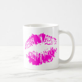 Taza De Café Beso de neón