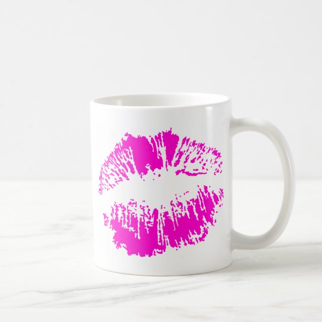Taza De Café Beso de neón (Derecha)