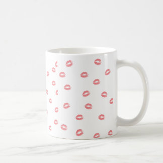 Taza De Café Beso de pintalabios: café Mug