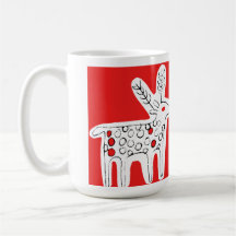 Beso de renos R Café Mug