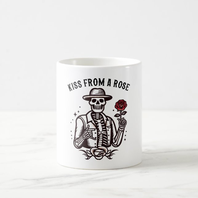 Taza De Café Beso de una rosa (Centro)