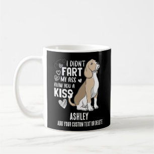 Taza De Café Beso del Pedo de Beagle Amante de Perros Genial