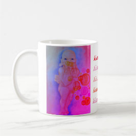 Taza de café Besos al aire. Besos para ti