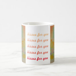 Taza De Café Besos al aire. Besos para ti