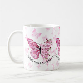 Taza De Café Besos de mariposa y bendiciones celestiales