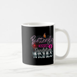 Taza De Café Besos De Mariposa Y Dandelion Desean La Garda De P