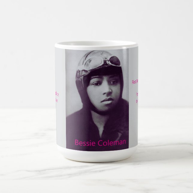 Taza De Café Bessie Coleman (Centro)