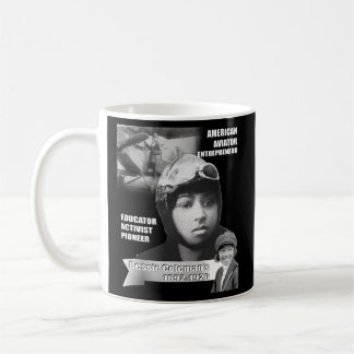 Taza De Café Bessie Coleman Dark