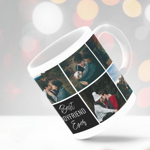 Taza De Café Best Boyfriend Ever Personalized Photo Coffee Mug