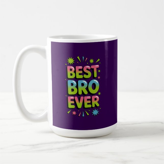 Taza De Café Best Bro Ever (Izquierda)