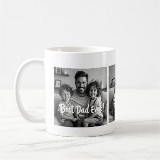Taza De Café Best Dad Ever – Custom Photo Mug