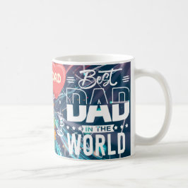 Taza De Café Best Dad Love Dad, Father's Day, Dad Gift