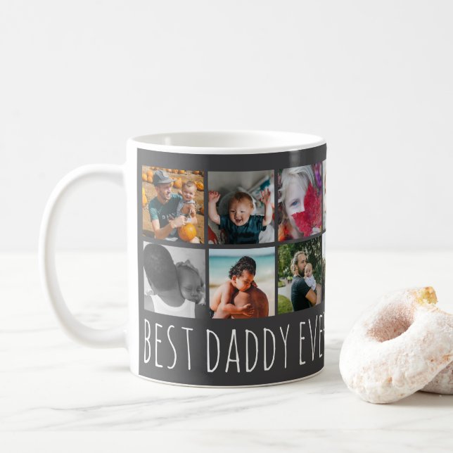 Taza De Café  Best Daddy Ever Photo Mug (Con donut)