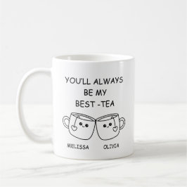 Taza De Café Best Friend funny, Personalized Best Friend Gift