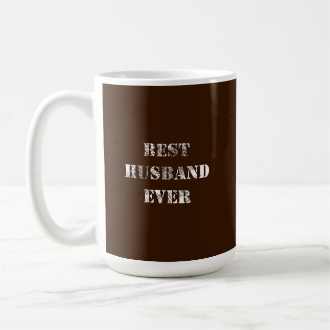 Taza De Café Best husband ever (Izquierda)