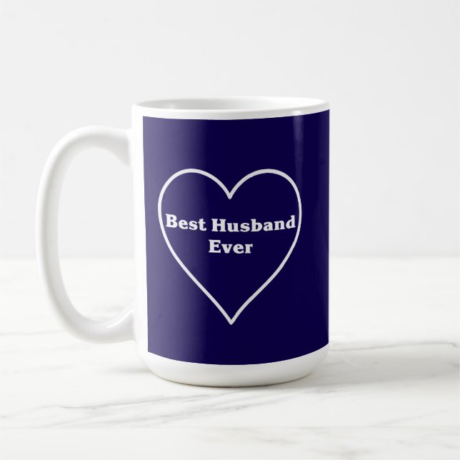 Taza De Café Best husband ever  (Izquierda)