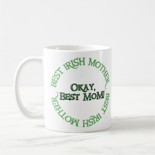 Taza De Café Best Irish Mother coffee mug 2 sided