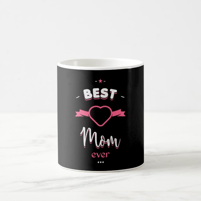 Taza De Café Best Mom ever (Centro)