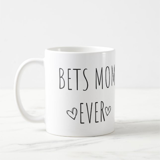 Taza De Café Best MOM Ever (Izquierda)