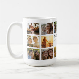 Taza De Café Best Mom Ever Photo Collage Mug Gift