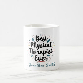 Taza De Café Best Physical Therapist Ever Typography Gift