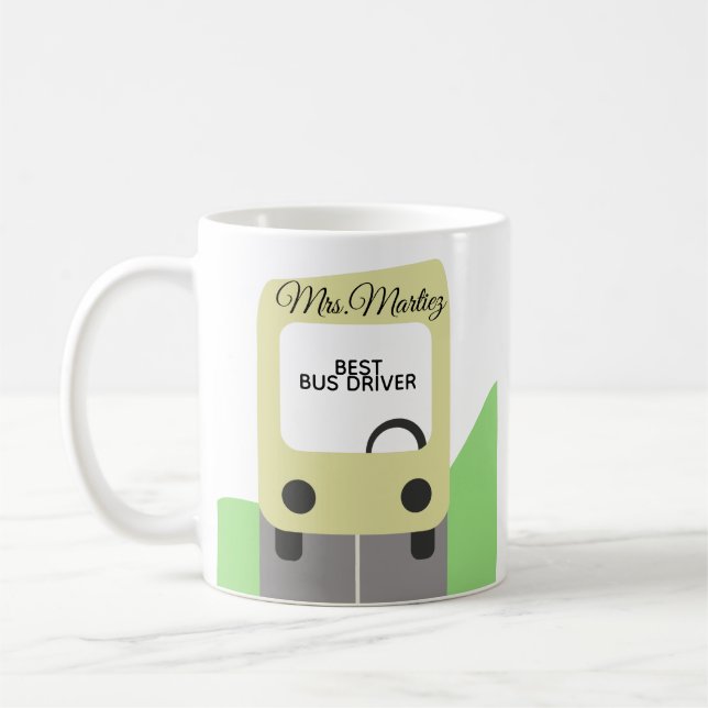 Taza De Café Best School Bus Driver Gifts  (Izquierda)