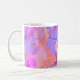 Taza De Café Best Teacher – Abstract Design Personalized
