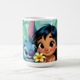 Taza De Café Beste Freunde fürs Leben – Lilo & Stitch  