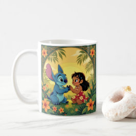 Taza De Café Beste Freunde fürs Leben – Lilo & Stitch  
