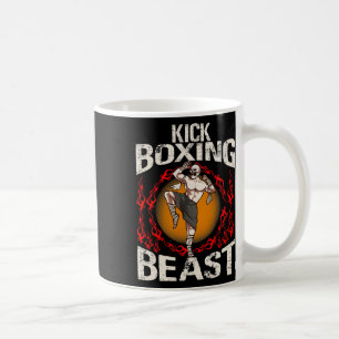 Taza De Café Bestia de Kickboxing Artes Marciales Brasileñas An