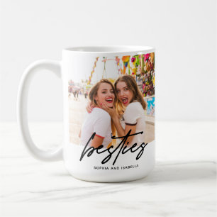 Taza De Café Besties Names Best Friends Photo