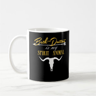 Taza De Café Beth es mi animal espiritual