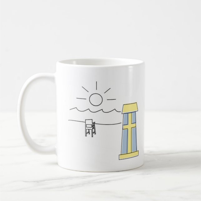 Taza De Café Bethany Beach (Izquierda)