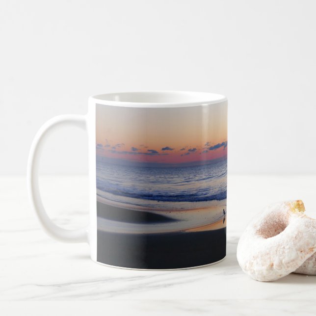 Taza De Café Bethany Beach Sunrise I (Con donut)