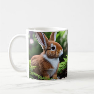 Taza De Café "Betsy the Bunny: un dulce deslumbramiento marrón 