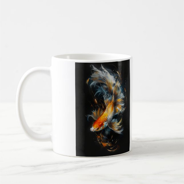 Taza De Café Betta Fish (Izquierda)
