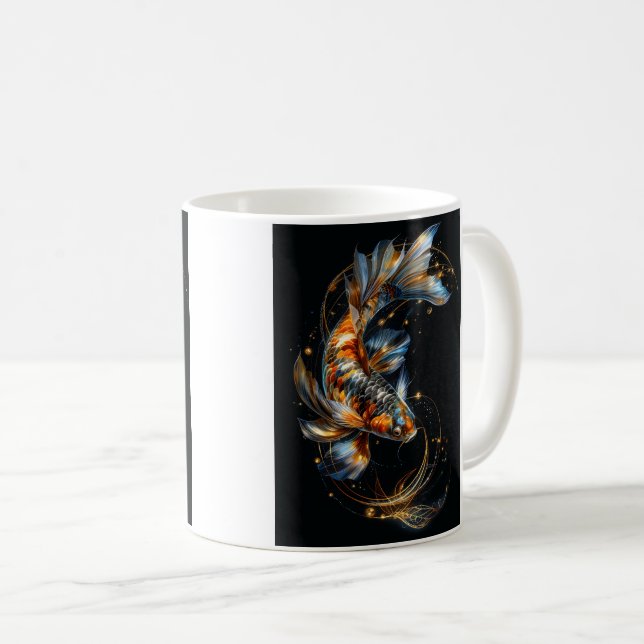 Taza De Café Betta Fish (Anverso derecho)