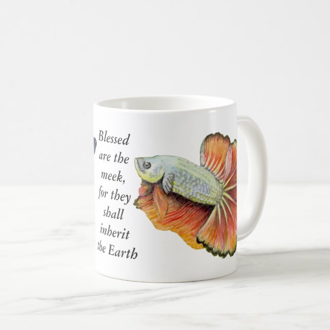 Taza De Café Betta Fish Coffee Mug (Anverso derecho)