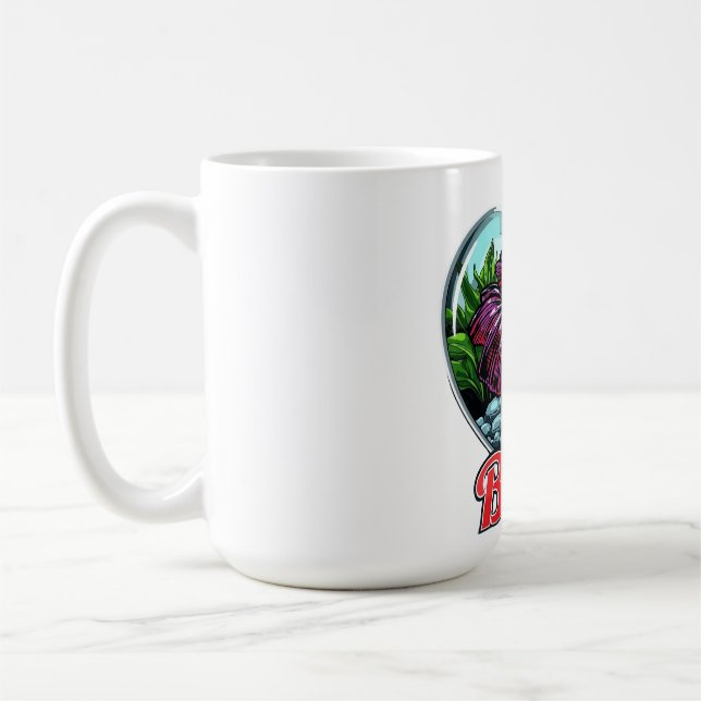 Taza De Café Betta squad — elegante, feroz, imparable. (Izquierda)