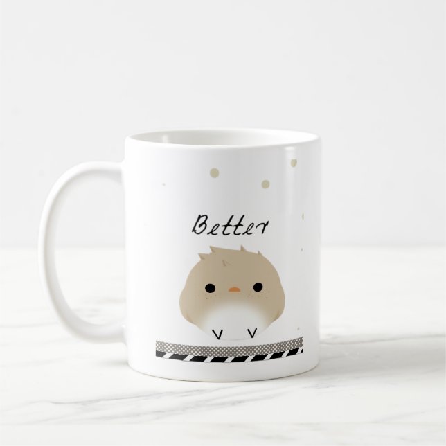 Taza De Café Better Together Clean Design  (Izquierda)