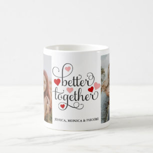 Taza De Café "Better Together" Foto Mug