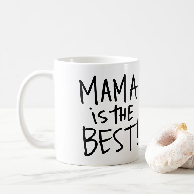 Taza De Café Betts: La mamá es el mejor (Con donut)